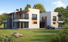 Projekt domu dwumieszkaniowy AMARILIS-2 