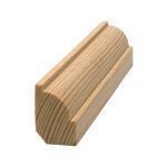 Sosnowa listwa przypodłogowa bezsęczna 