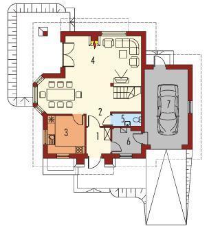 Plan parteru