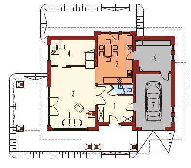 Plan parteru