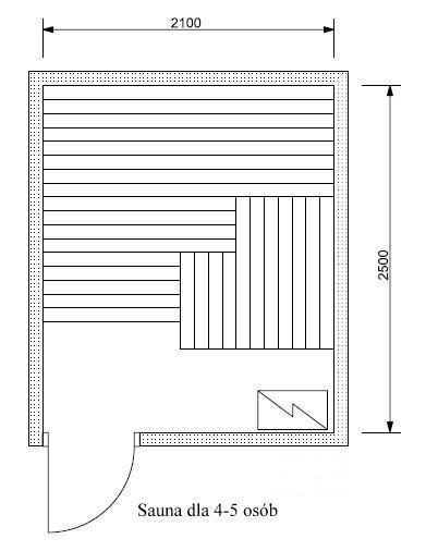 Sauna dla 4-5 os&oacute;b