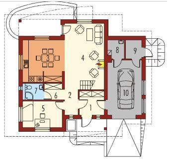 Plan parteru
