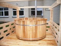Zewnętrzna łaźnia – Balie kąpielowe