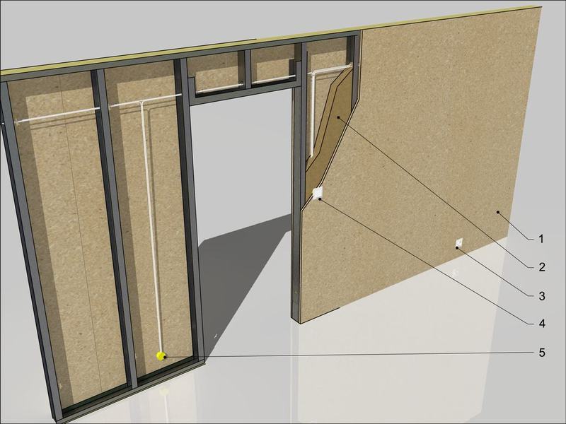 Ścianka dzialowa z MFP 2