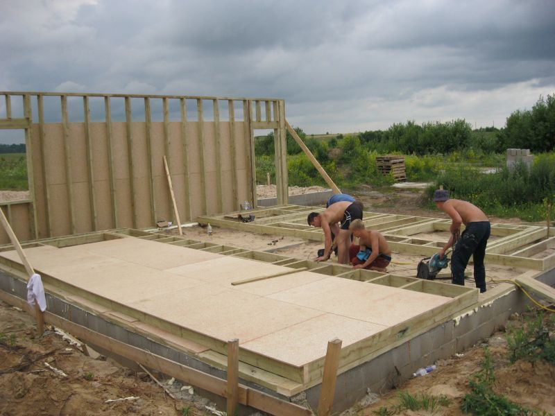 Montaż pionowych ścian