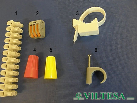 Złączka, końcówki i uchwyty kalblowe