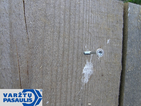 Śruba do desek tarasowych odporna na działania atmosferyczne