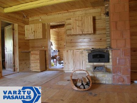 Deseczki ułożone poziomo