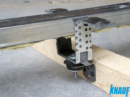 System mocowania płyt akustycznych