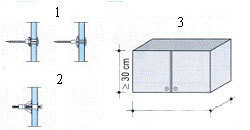 Dyble do płyt GK do 07 kN/m