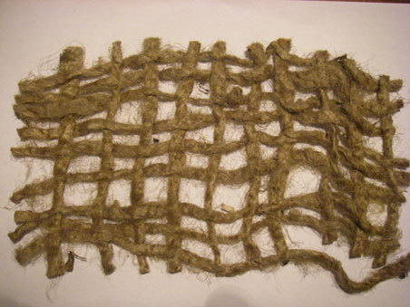 Siatka z wł&oacute;kna kokosowego albo juta