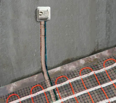 Zmontowany regulator temperatury