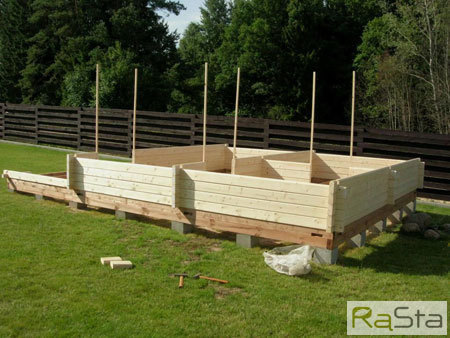 Profilowane belki są zapakowane z dołączoną instrukcją