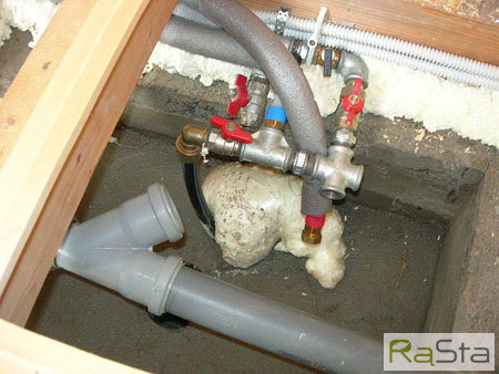 Urządza się izolowana szachta na instalację wodną
