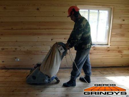 Szlifowanie drewnianej podłogi