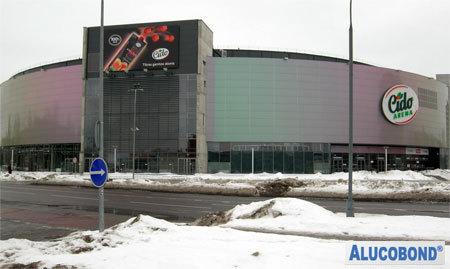 Fasadowe aluminiowe płyty kompozytowe