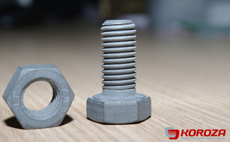 Śruby i nakrętki cynkowane