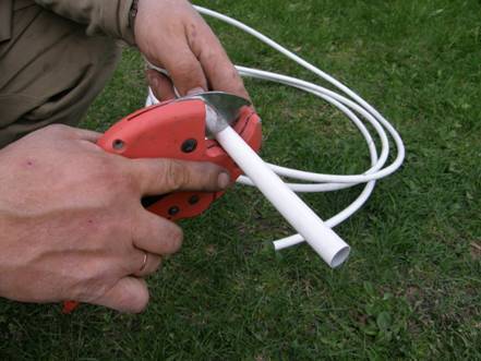 Cięcie kilkuwarstwowej rurki