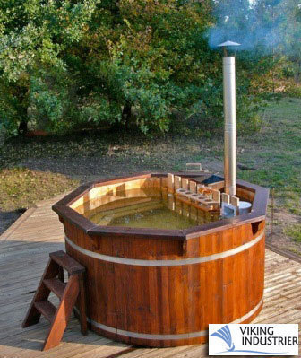 Klasyczna japońska beczka balia