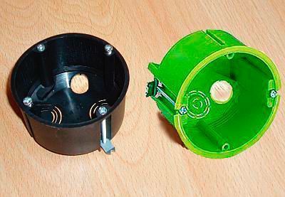 Otwory na kable w skrzynkach