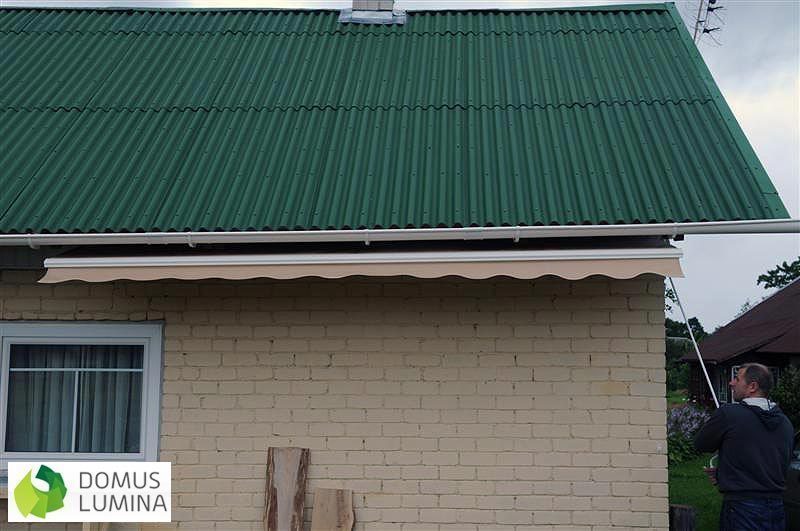 Ponowne rozwinięcie markizy