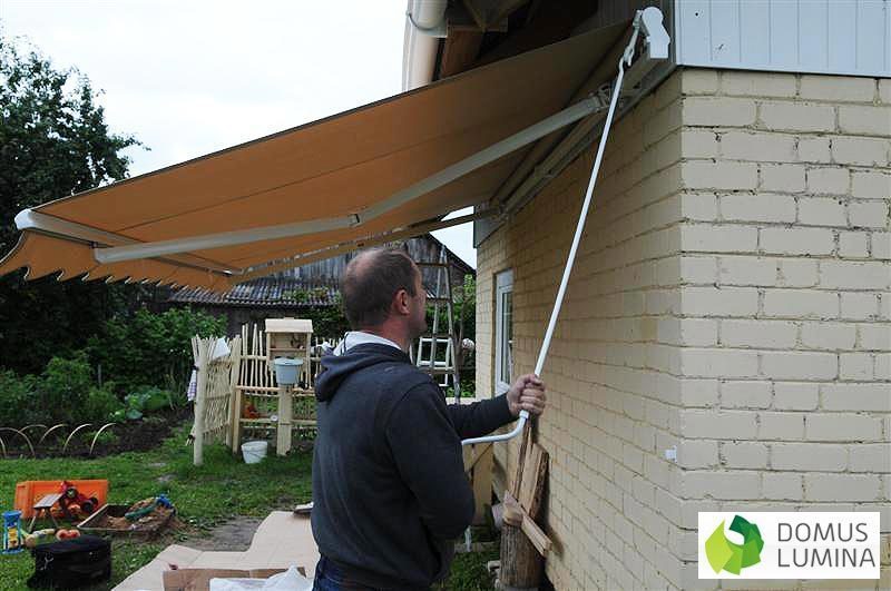 Sprawdzanie działania markizy