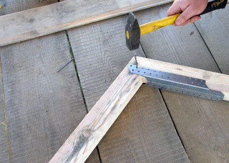 Połączenie krokwi za pomocą połączenia krokwiowego