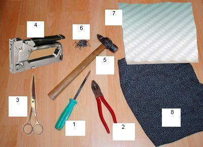 Potrzebne narzędzia i matriały