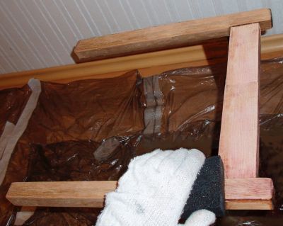 Szlifowanie za pomocą gąbki ściernej