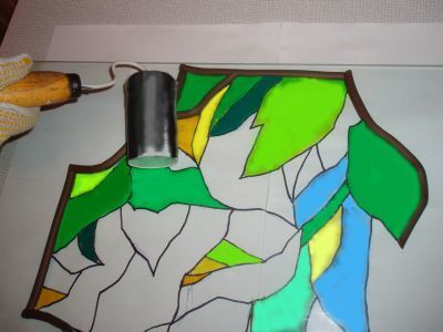 Wyr&oacute;wnanie taśmy ołowianej za pomocą wałka